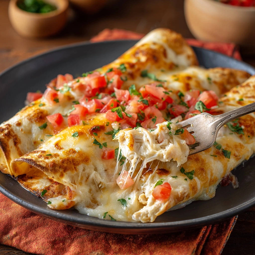 The Secret to Juicy, Plump Chicken Enchiladas: Refried Beans